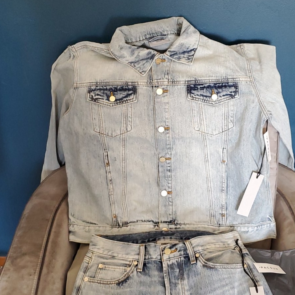 Fear of god denim out fit